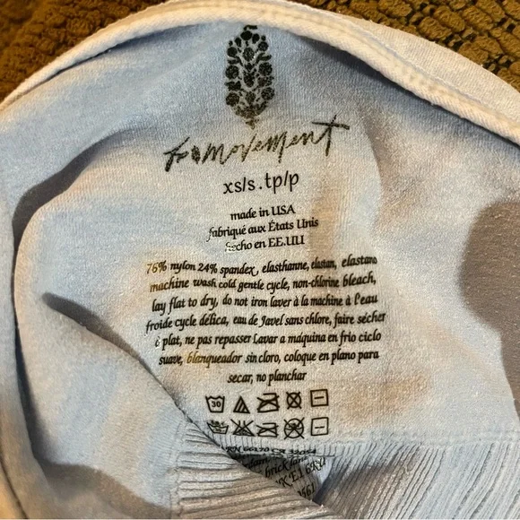 Free People Good Karma Crop Tank🦋 - Picture 10 of 12